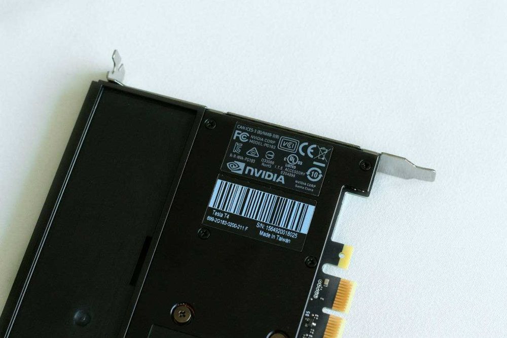 Продам видеокарты NVIDIA Tesla T4 16 GB GDDR6