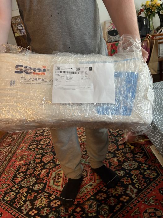 Scutece pentru adulti Seni Classic Air Large, 30 buc