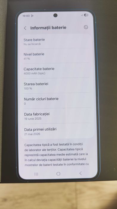 Telefon Samsung s25, 512gb