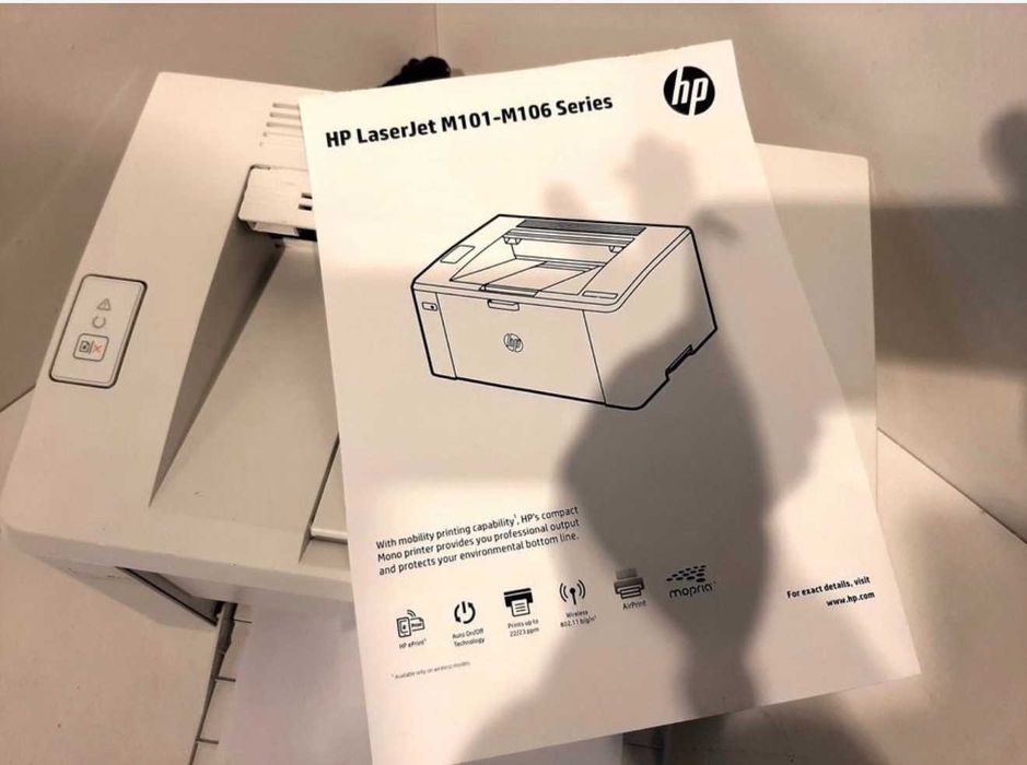 Принтер лазерный HP LaserJet Pro M102a, ч/б, A4