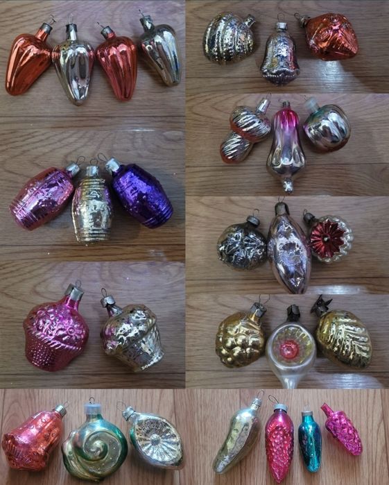 Ёлочные игрушки СССР