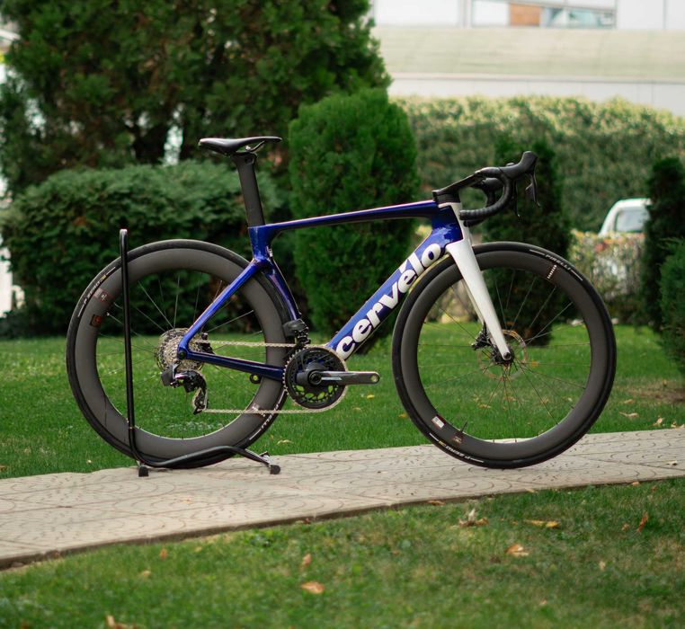 Cervélo S5 Force eTap AXS | Sapphire Ice | Размер 54 | Шосеен Велосипед