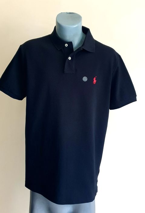POLO Ralph Lauren Cotton Custom Slim Fit / L НОВО ОРИГИНАЛ Мъжка Тенис