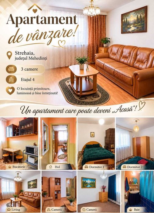 Apartament cu 3 camere