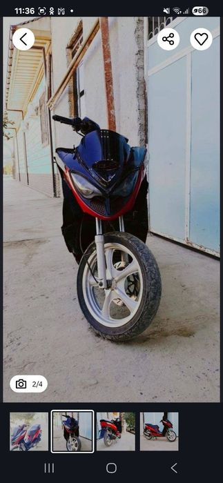 Skuter yubiyen kattasi 150kub