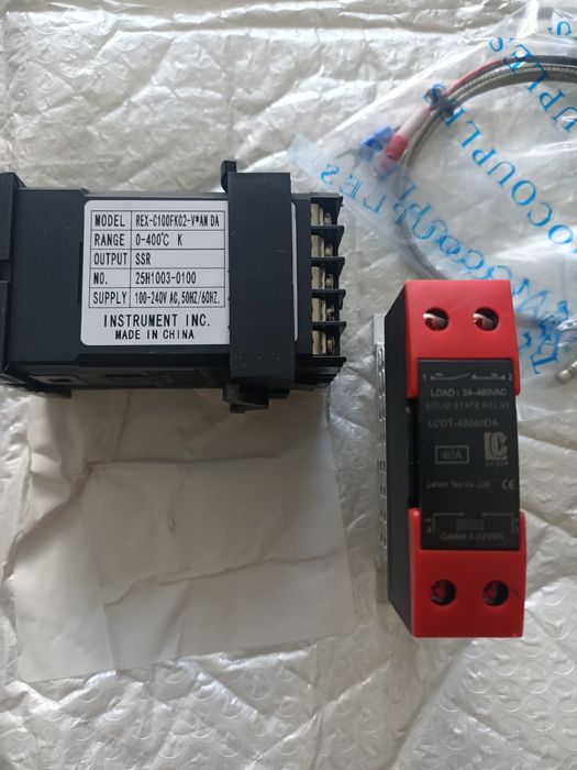 Терморегулятор stc 1000 щуп - термометр Rex-c100