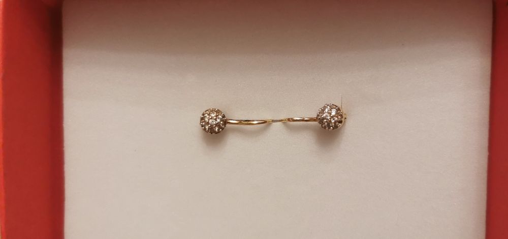 Cercei copii aur galben 585