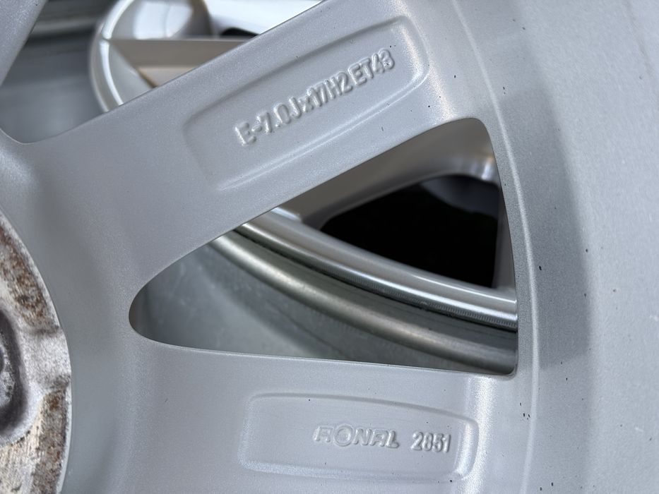 4бр. КАТО НОВИ 17” ОРИГИНАЛНИ Джанти 5х112 за -AUDI/VW/SEAT/SKODA/Vag- 7.0Jx17H2, ET43