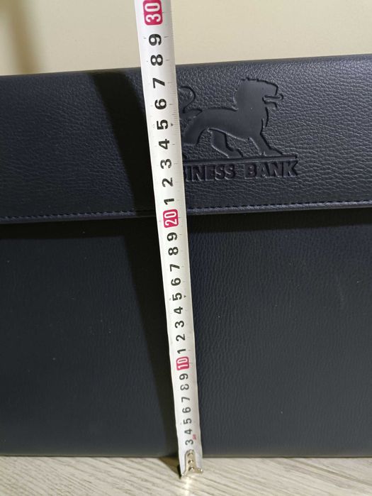 Кожаная сумка-портфель (папка) для документов