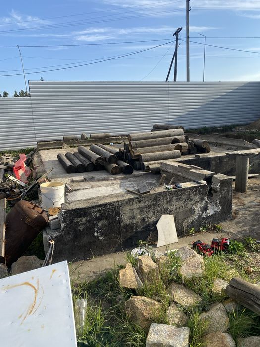 Продам цилиндрованный брус б/у