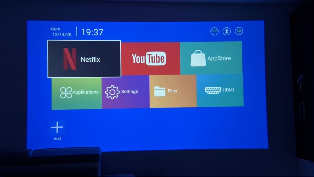 Videoproiector smart