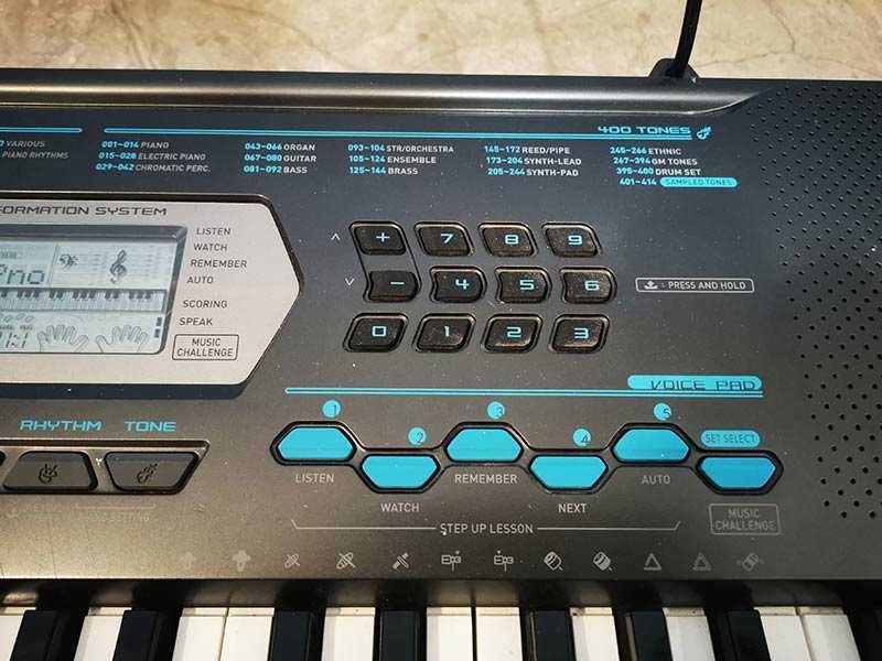 компютърна миди клавиатура CASIO CTK-2100 синтезатор 5 октави и USB