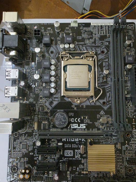 DDR4 плата + проц. (аналог core i7-6700 и i5-6400)