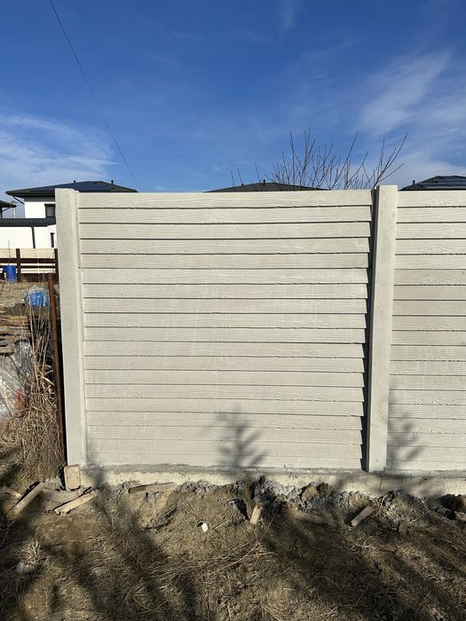 Gard Placi Beton BUZAU  calitate +++ livrare gratuita