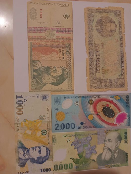 Bancnote, monede vechi romanesti - Brasov