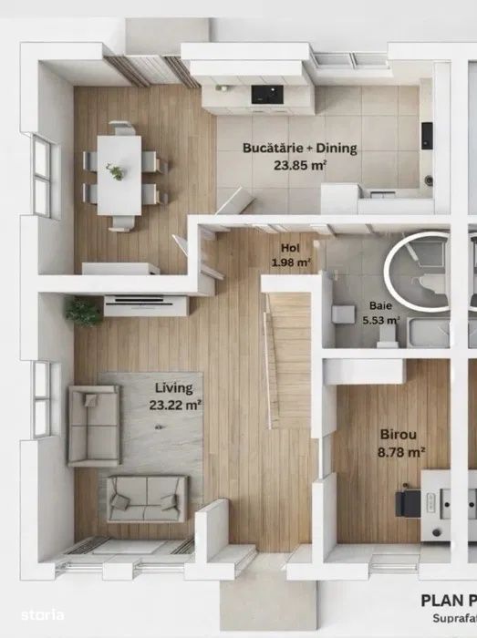 Casa tip duplex