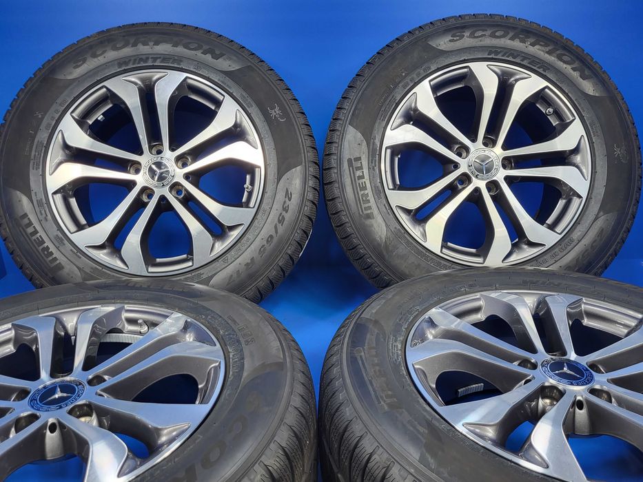 Vand jante Bicolore OE Mercedes R17 pt GLC X253 + anvelope 235 65 17