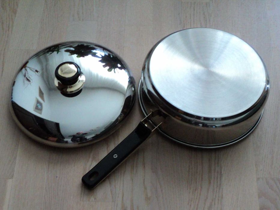 Tigaie inox MENASTYLE abs. noua, fund multistrat cu rezilienta termica