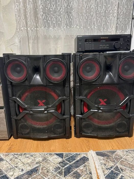 LG X BOOM 9740 тонколони и усилвател Sony