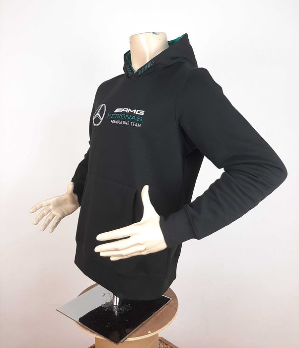 Mercedes AMG F1 Logo Hoodie - Оригинален суитшърт размер L