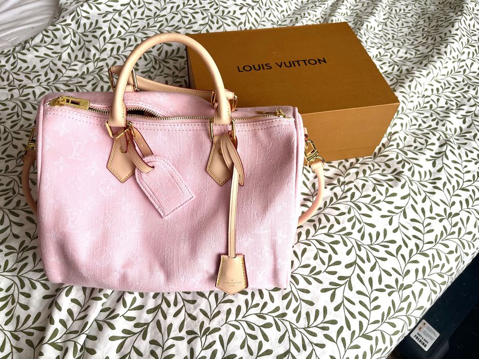 Розова чанта Louis Vuitton