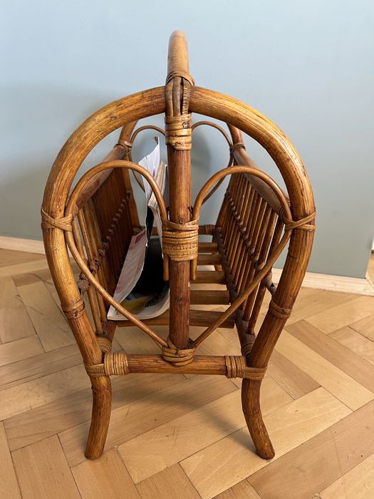 Бамбукова поставка за списания / 70-те