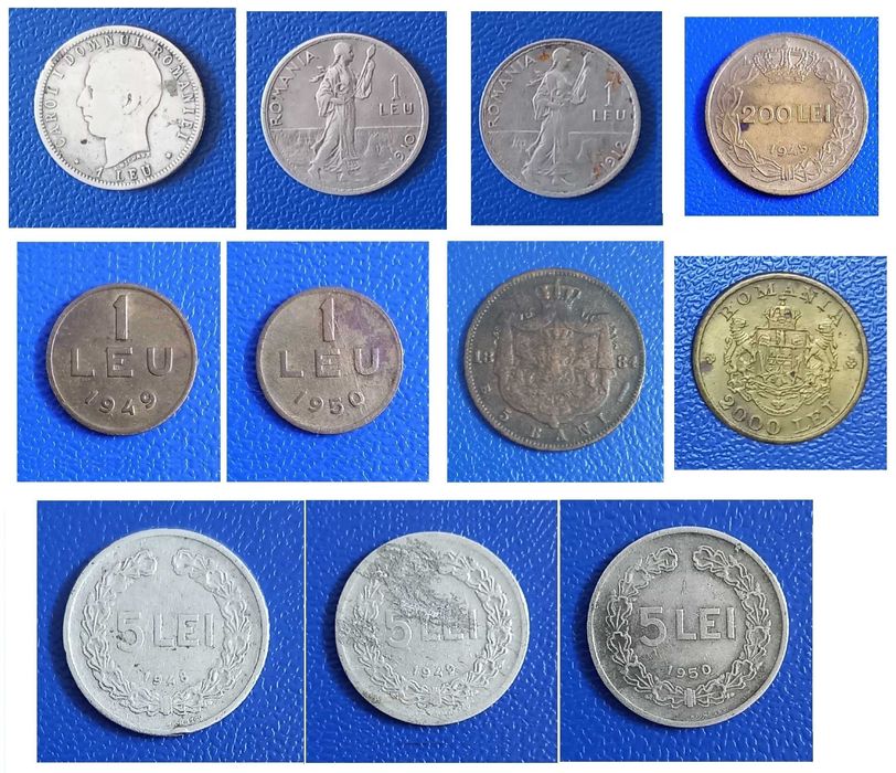 Monede romanesti vechi