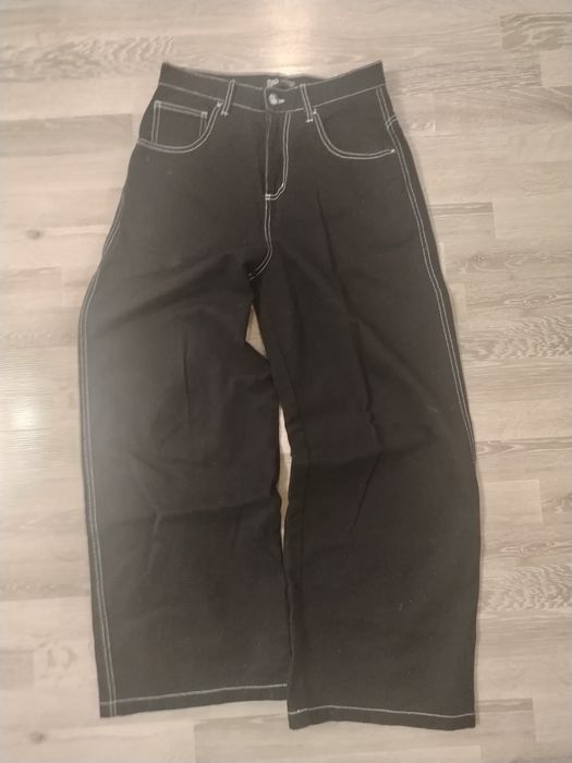 Джинсы baggy черные