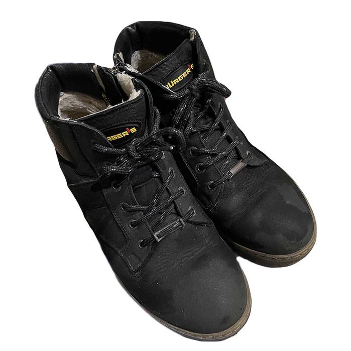 Зимние утеплённые мужские ботинки