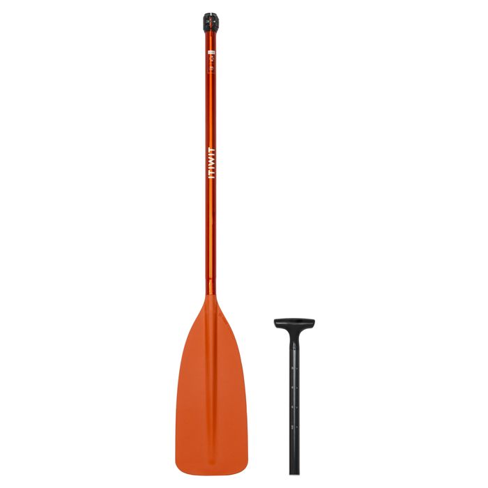 Pagaie simplă canoe 100 reglabilă alu - produs resigilat Decathlon