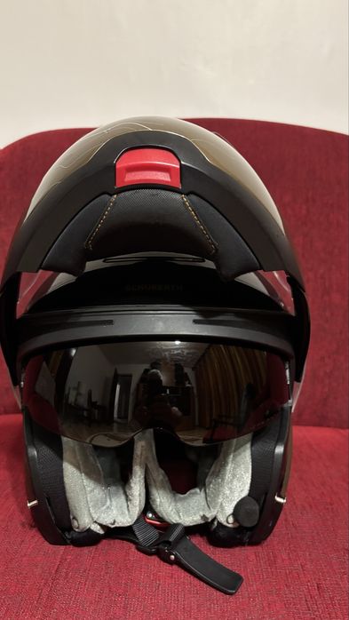 Vand/schimb casca Schuberth C4 Pro, comunicatie Sena SC1 instalat