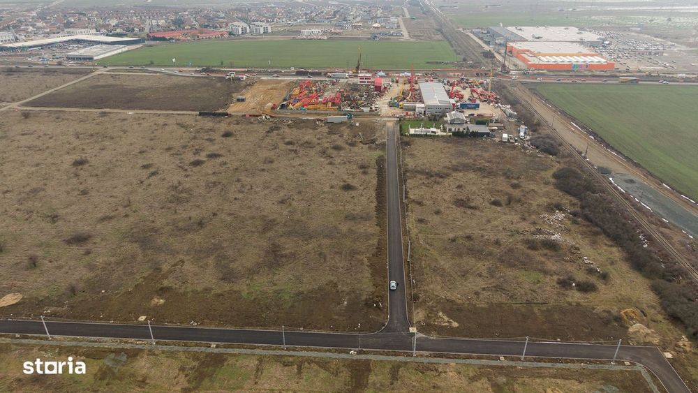 Teren intravilan de 606 mp în Vladimirescu