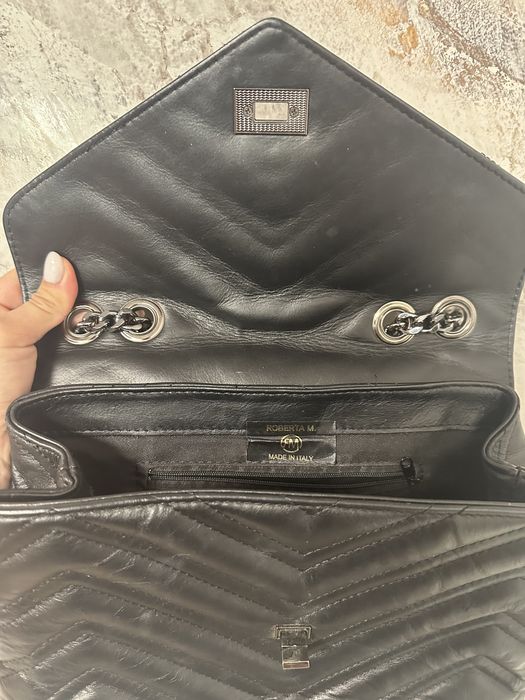 Чанта от естествена телешка кожа Isabella Rhea