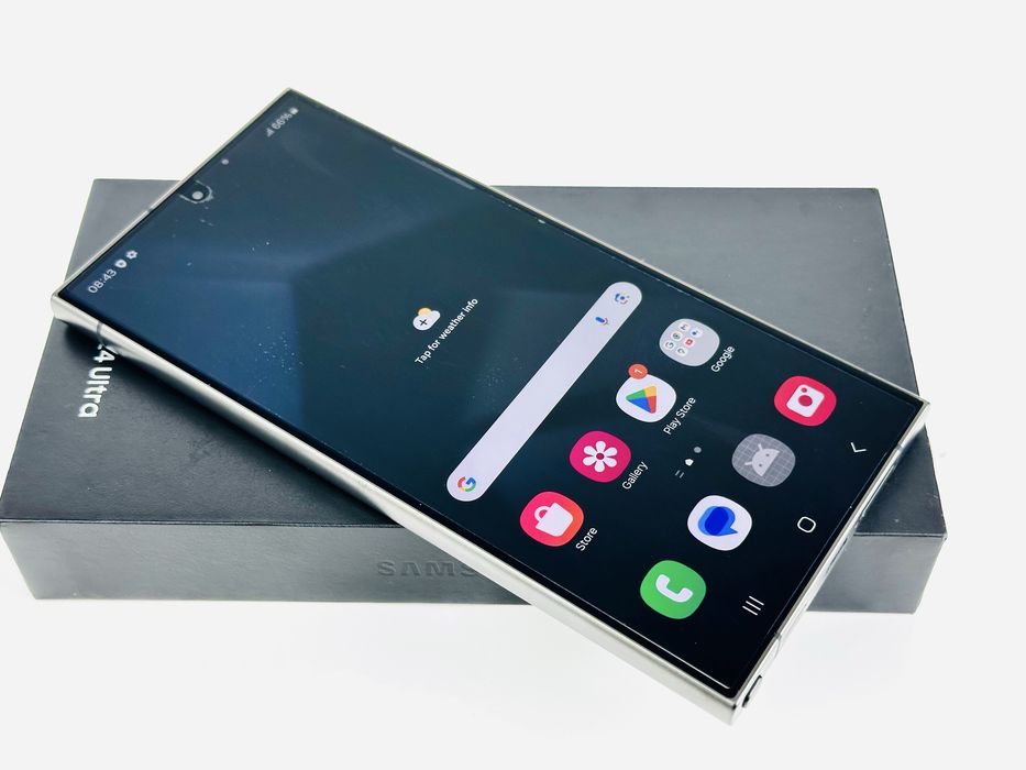 Samsung Galaxy S24 Ultra 5G 256GB 12RAM Black Перфектен! Гаранция!