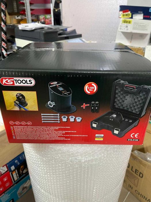 Aparat de măsurare a cuplului KS Tools 516.01 5-500Nm - verificare si calibrare chei dinamometrice