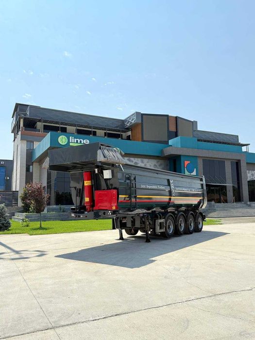 4 мостли самосвал полуприцеп "IZAZ"