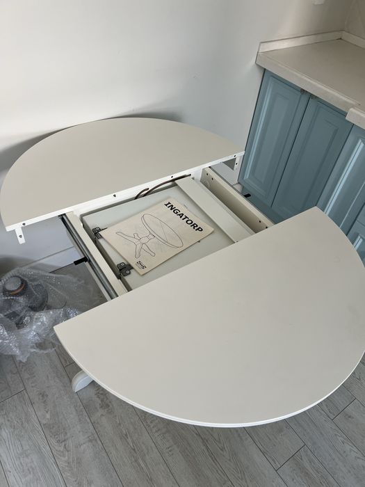 круглый раскладной стол IKEA INGATORP