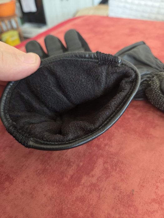 Manusi moto piele naturală