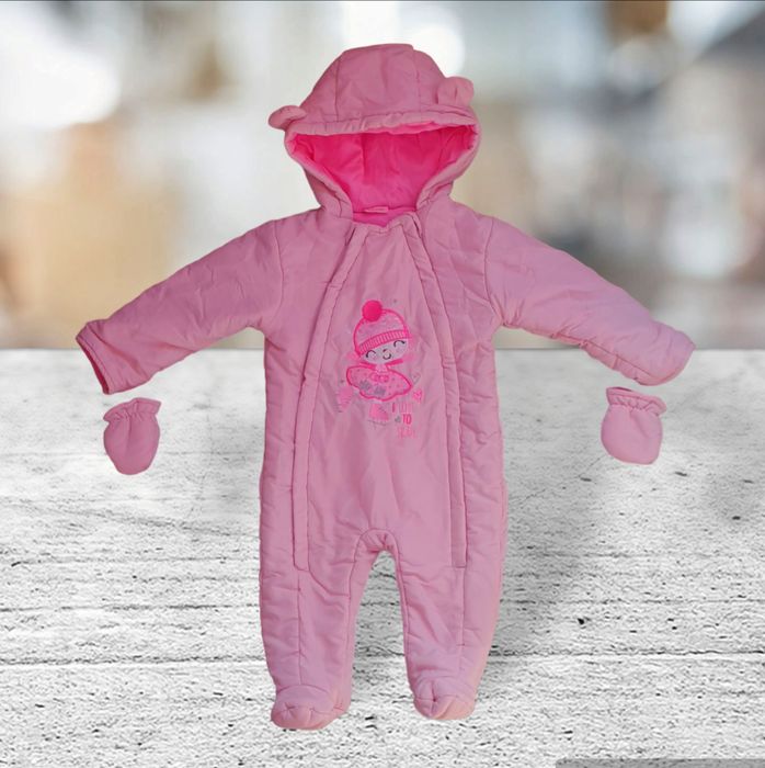 Космонавт Ескимос Яке за момиче 6-12 месеца