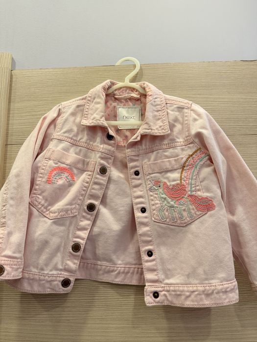 Детские джинсовые курточки на девочку