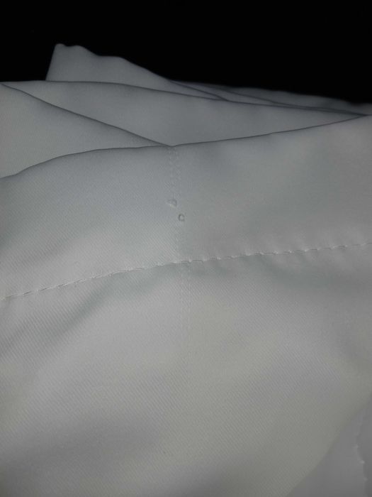 Perdea blackout Deconovo, groasa si termica, 100 x 200 cm, alba