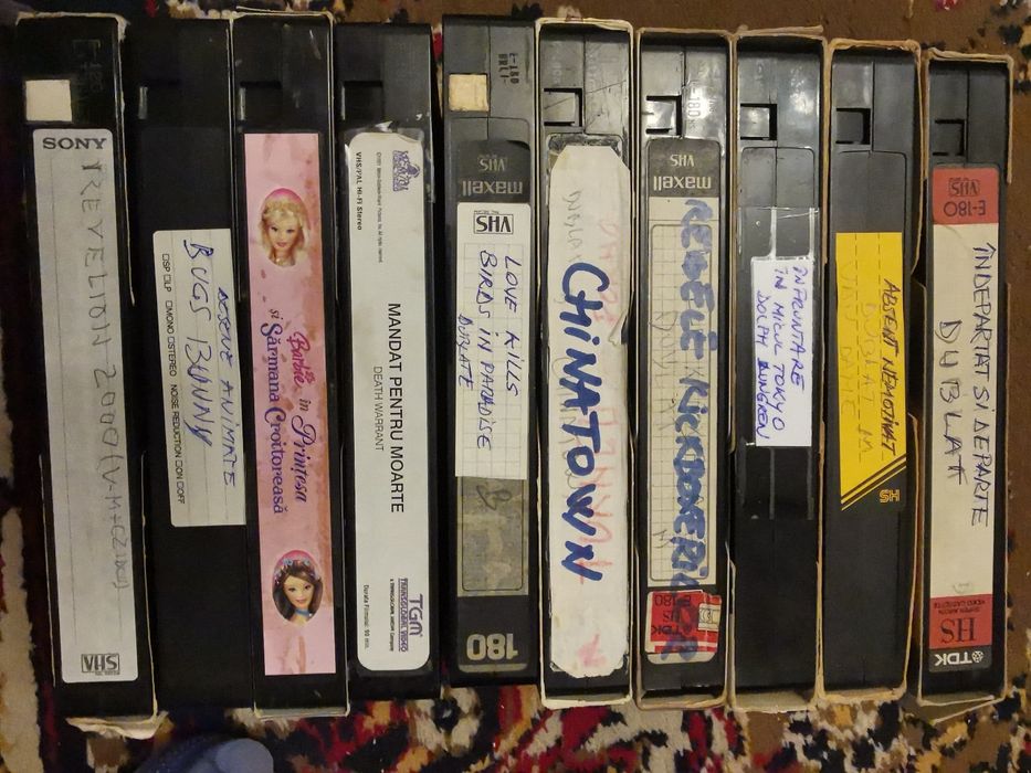 Filme Horror VHS De Top Casete Vhs Underworld - Culoarul Verde