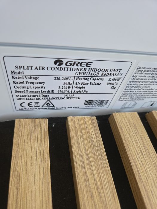 Vand aer conditionat Gree Inverter 12.000 BTU Wi-Fi R32