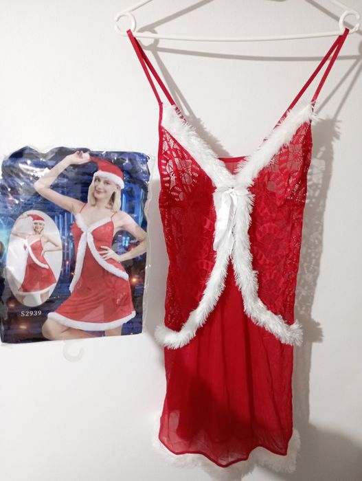 Set lenjerie sexy Craciunita