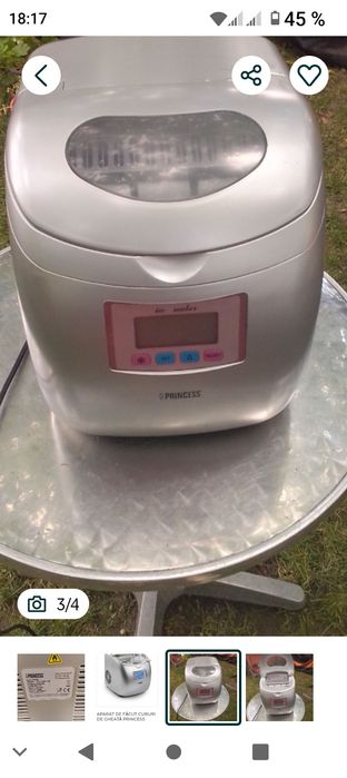 Vând mașina de făcut gheață