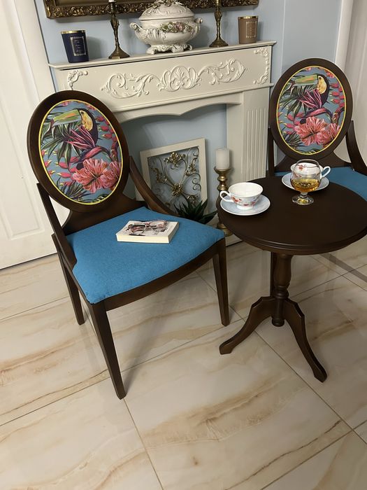 Масичка с две кресла в ретро стил