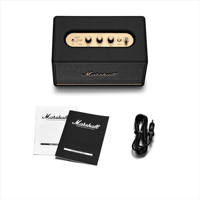 Marshall Acton III Bluetooth Speaker - Black // Stare perfecta!