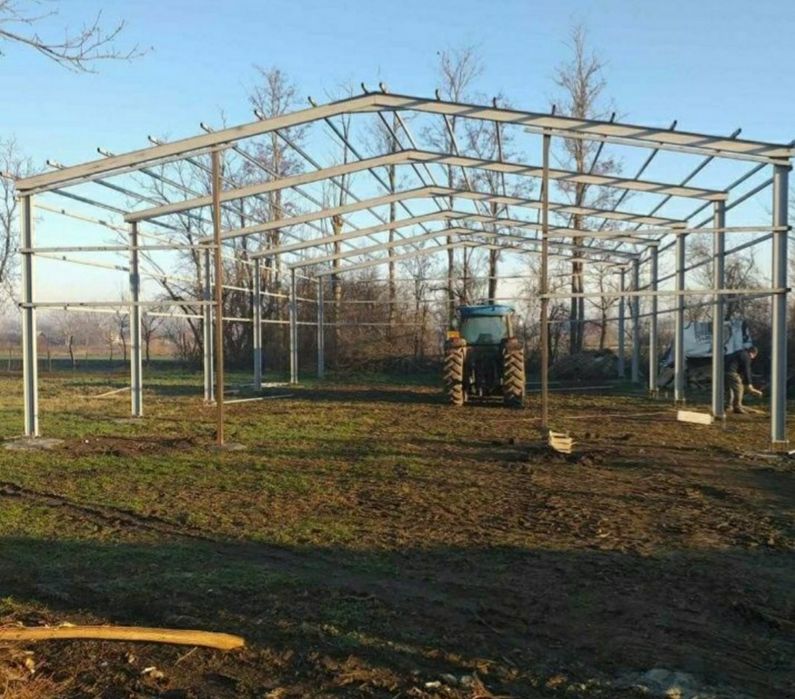 Vând hale metalice conform proiectului dvs lucrăm fără avans