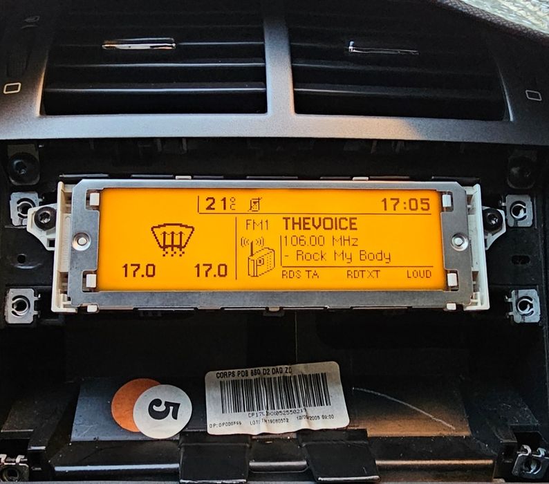 Дисплей за пежо 407