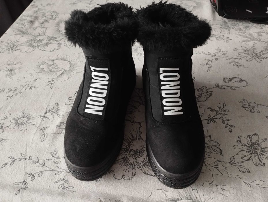 Зимние ботинки ( 37 р-р)